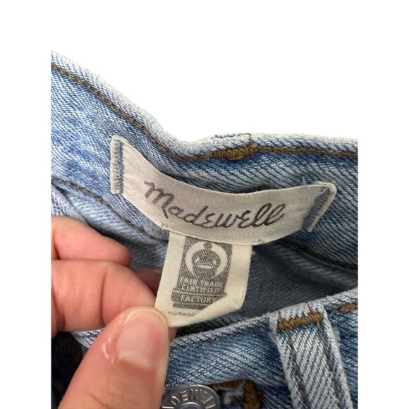 Madewell The Perfect Jean Cut-Off‎ High Rise Short in Millman Wash Size 23 - Picture 4 of 8